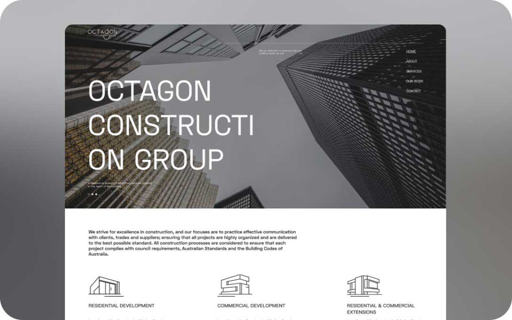 octagon 网页设计