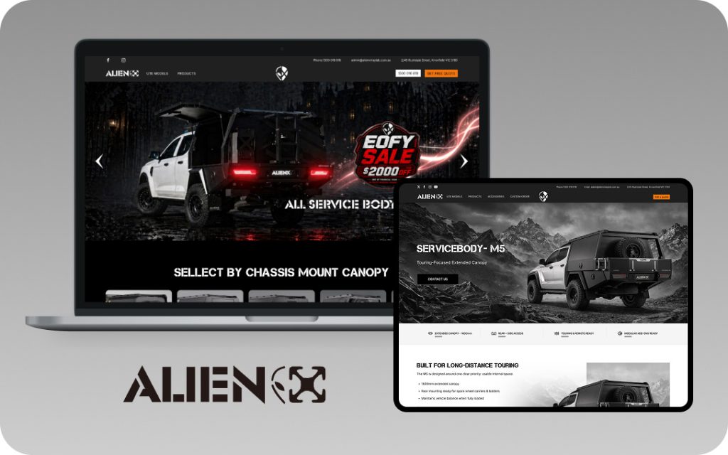 ALIENX Web Design
